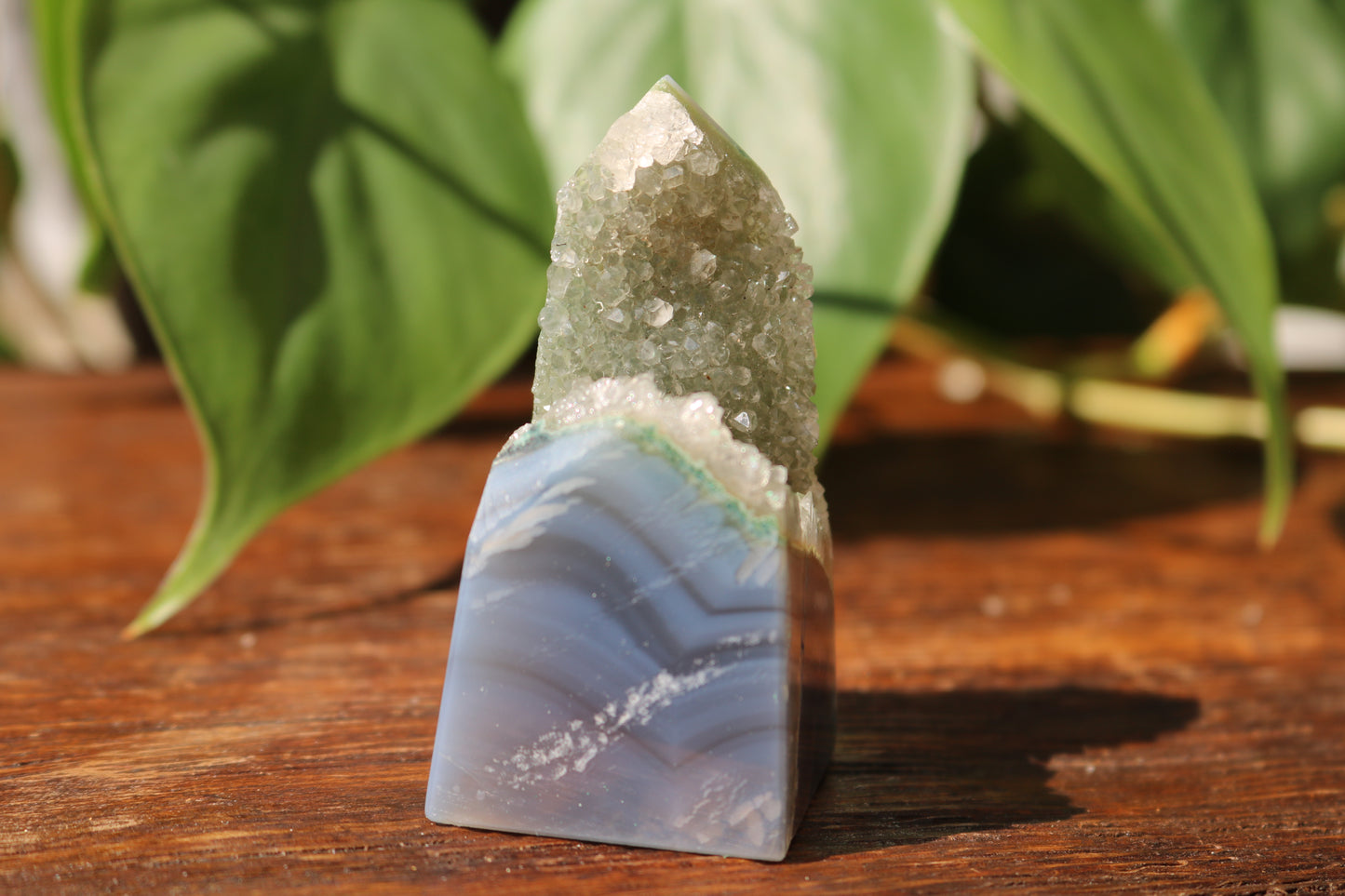 Madagascar Druzy Agate Point