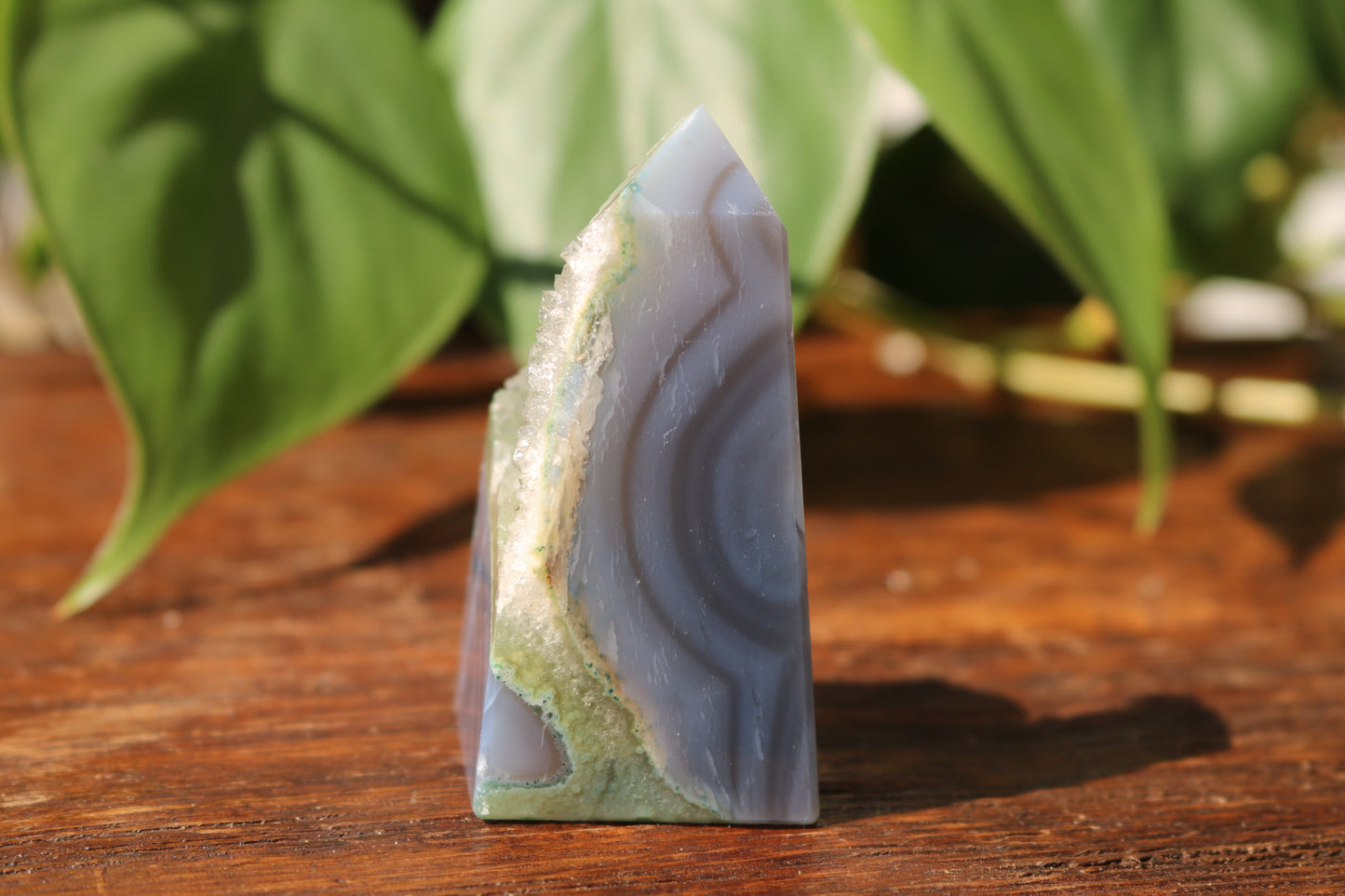Madagascar Druzy Agate Point