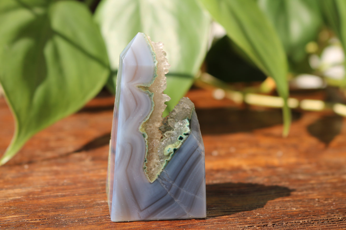 Madagascar Druzy Agate Point