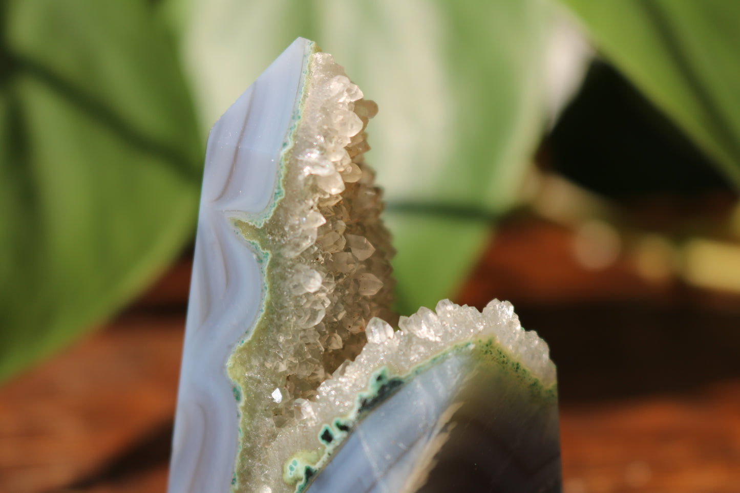 Madagascar Druzy Agate Point