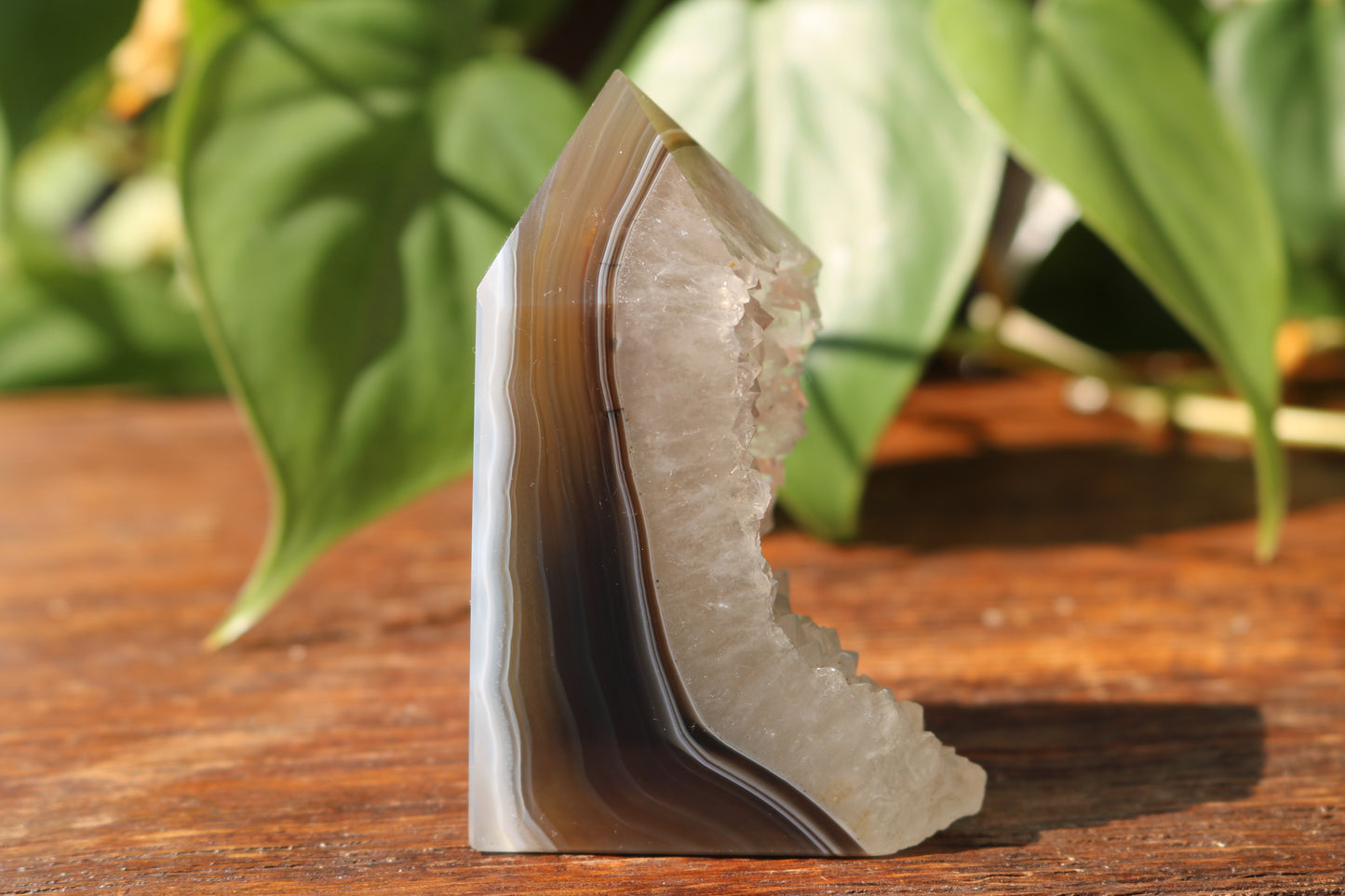 Madagascar Druzy Agate Point