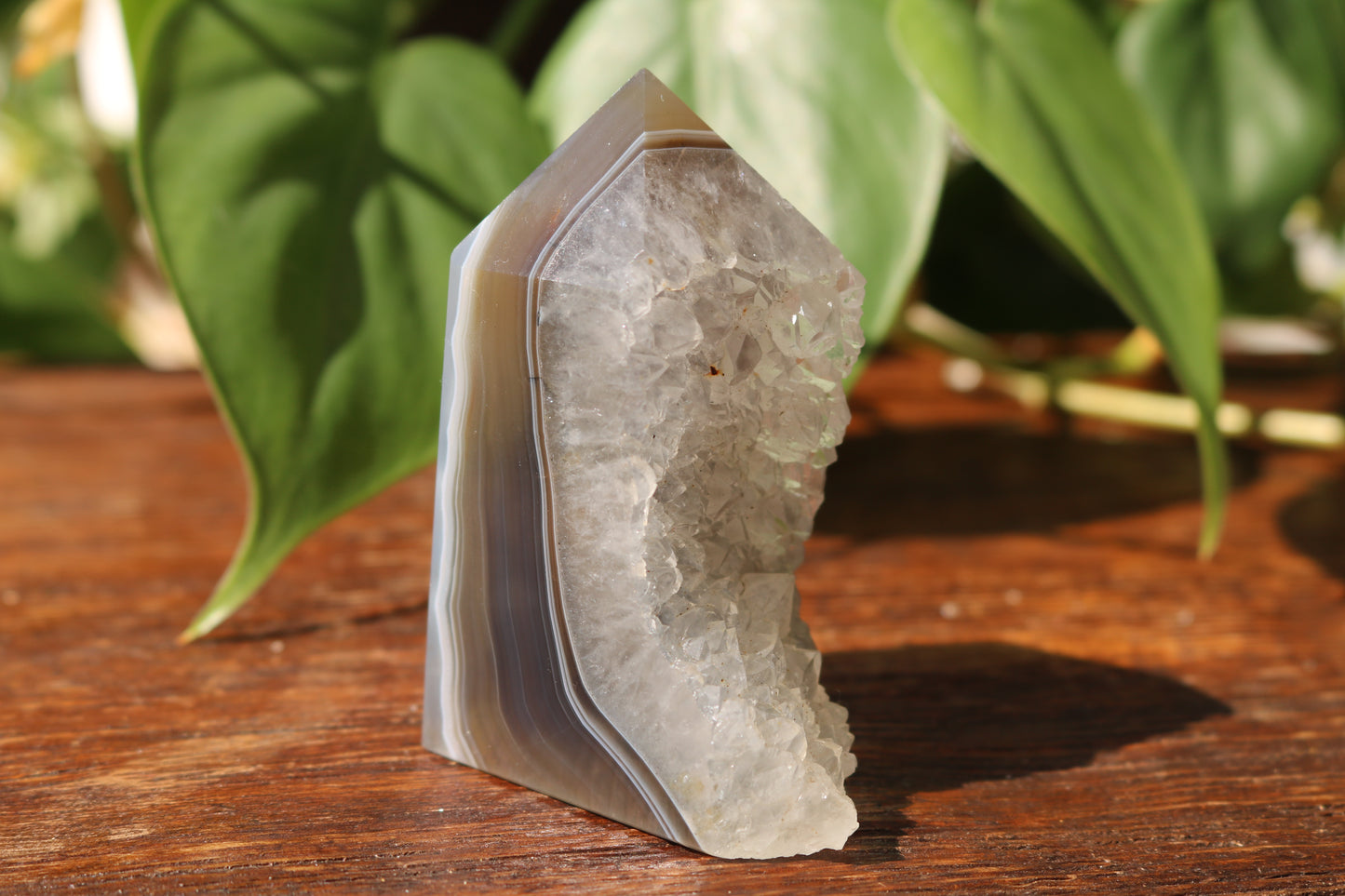 Madagascar Druzy Agate Point