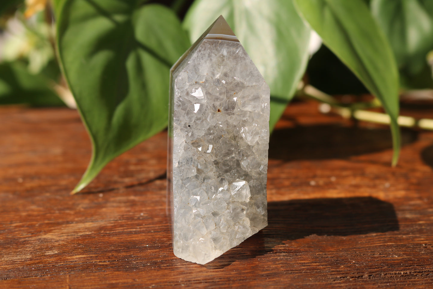 Madagascar Druzy Agate Point