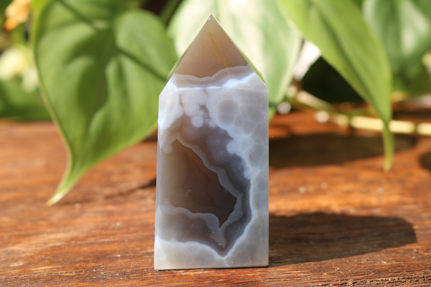 Madagascar Druzy Agate Point