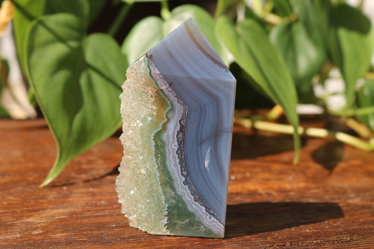 Madagascar Druzy Agate Point