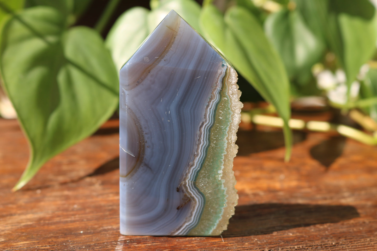 Madagascar Druzy Agate Point