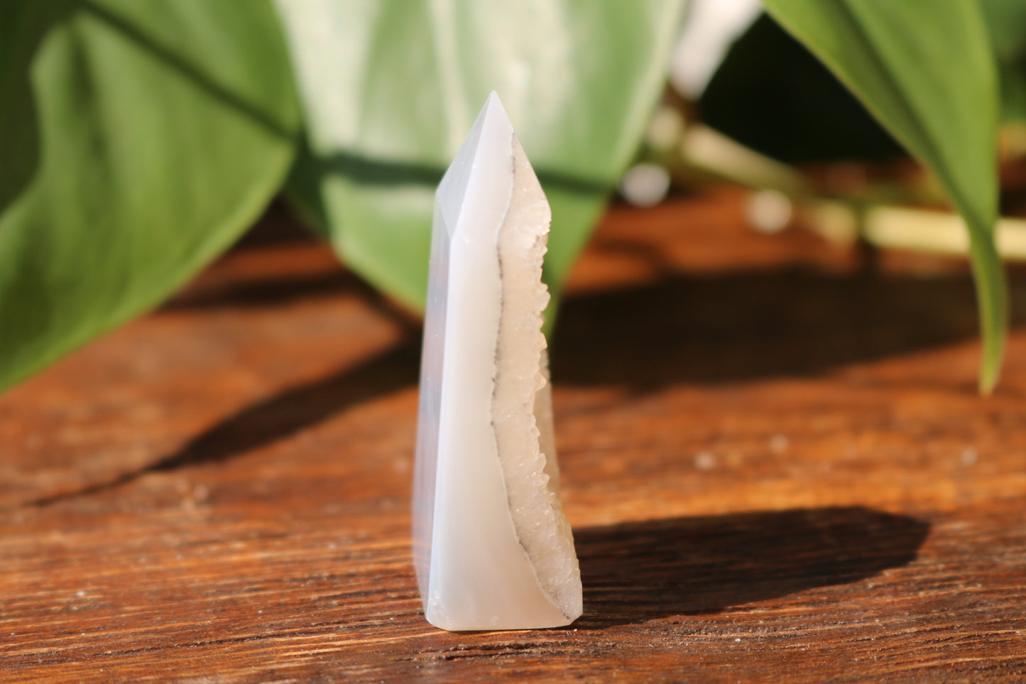 Madagascar Druzy Agate Point