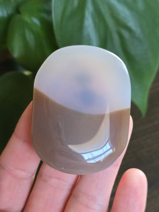 Druzy Agate Palm Stone