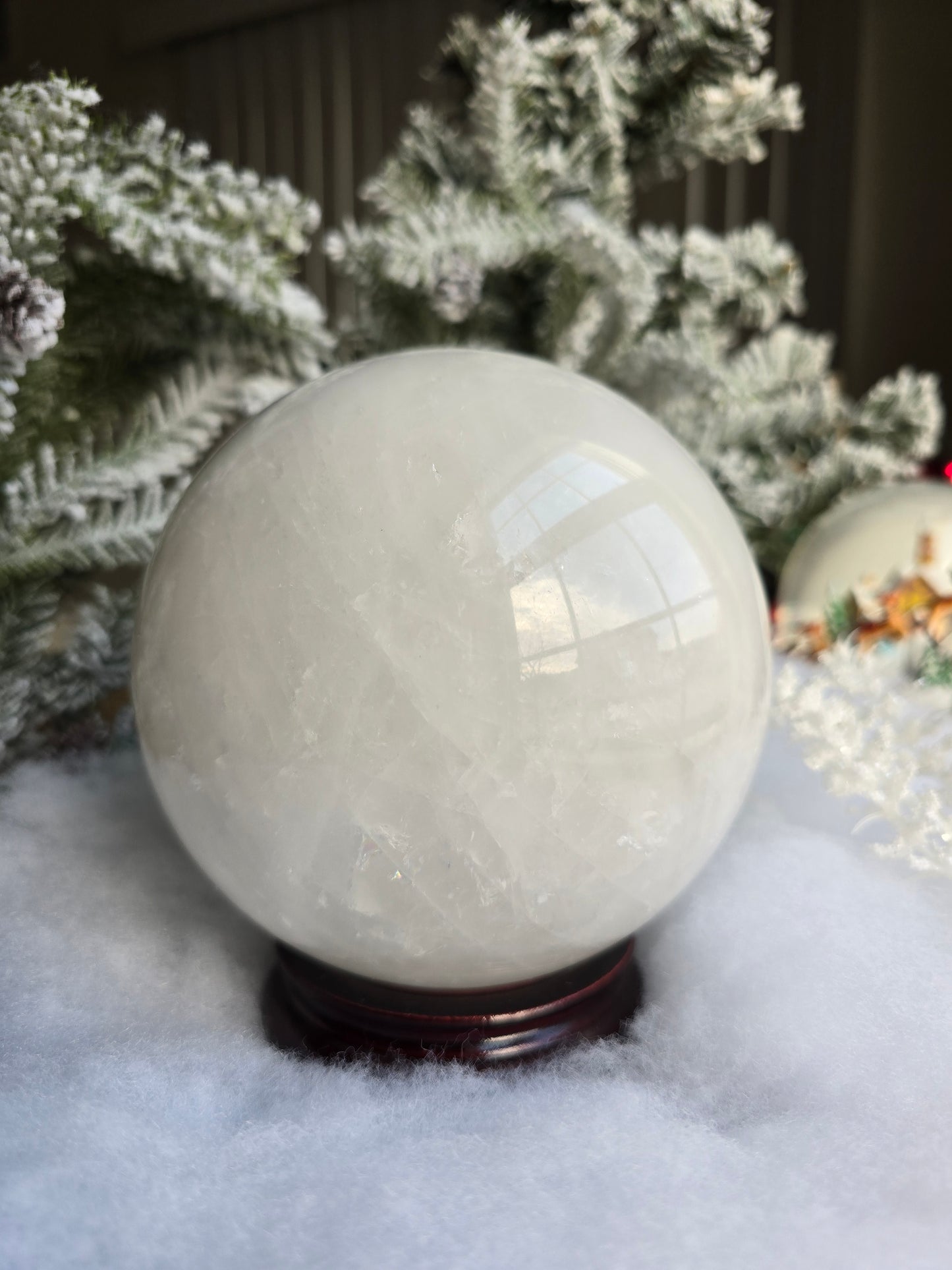 XL Milky Quartz Sphere