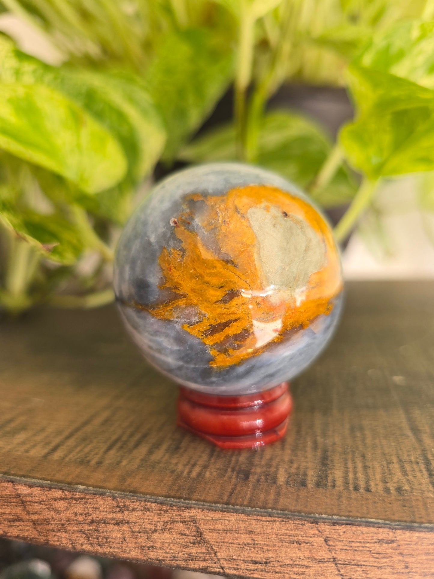 Oregon Sunset Jasper Sphere