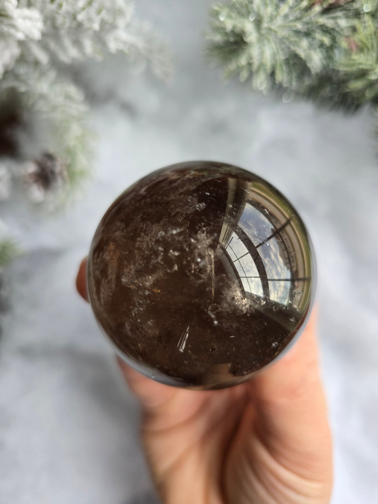 Smoky Quartz Sphere "A"