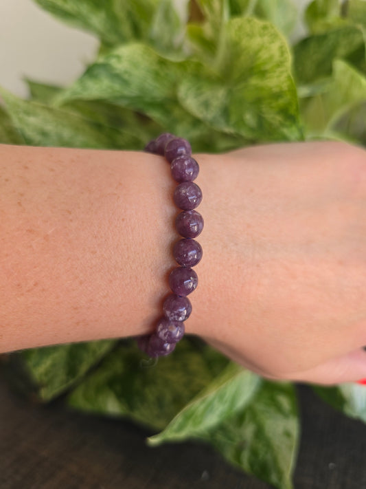 Lepidolite Stretch Bracelet