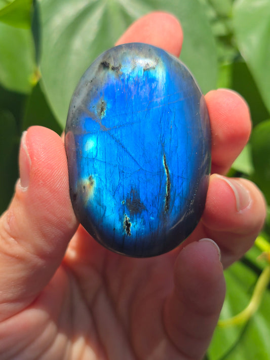 Labradorite Palm Stone "F"