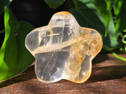 Golden Healer Flower Carving "C"