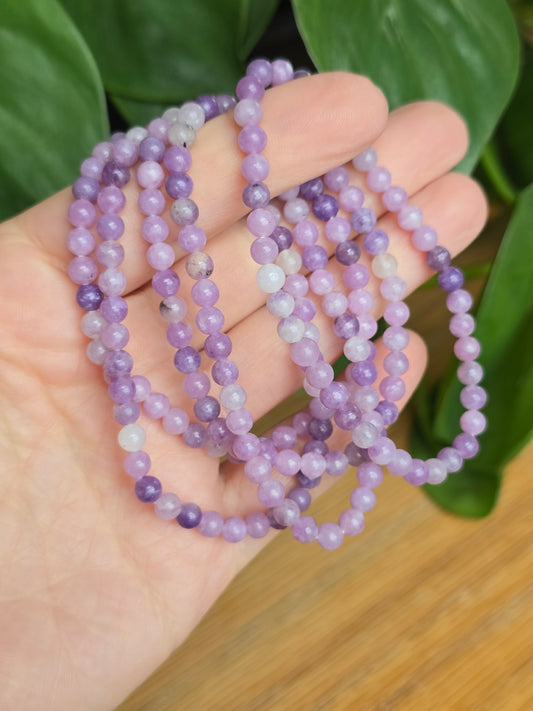 Lepidolite Stretch Bracelet