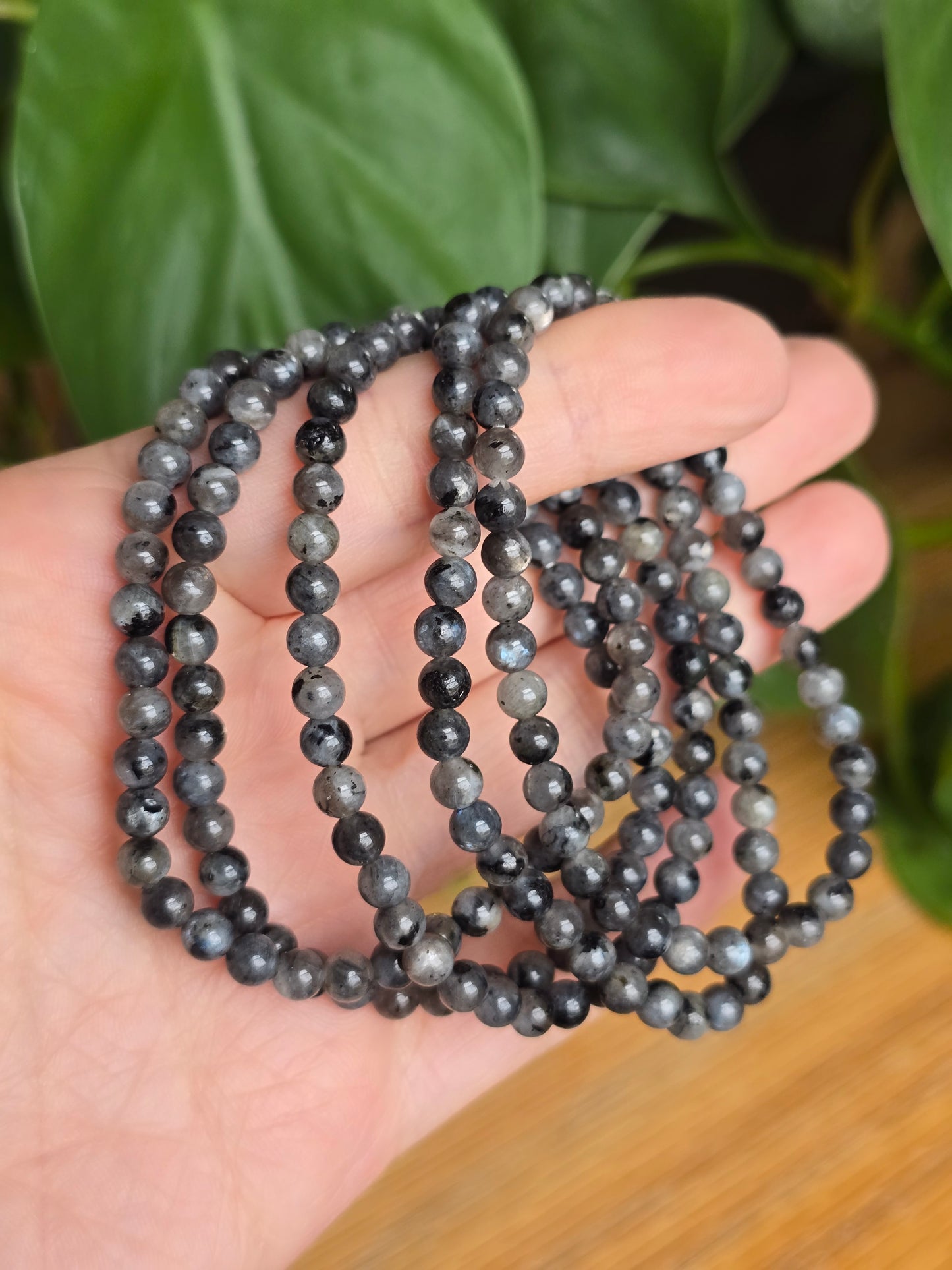 Larvikite Stretch Bracelet