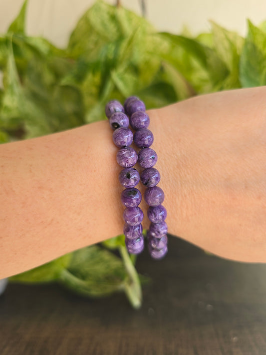 Purple Charoite Bracelet