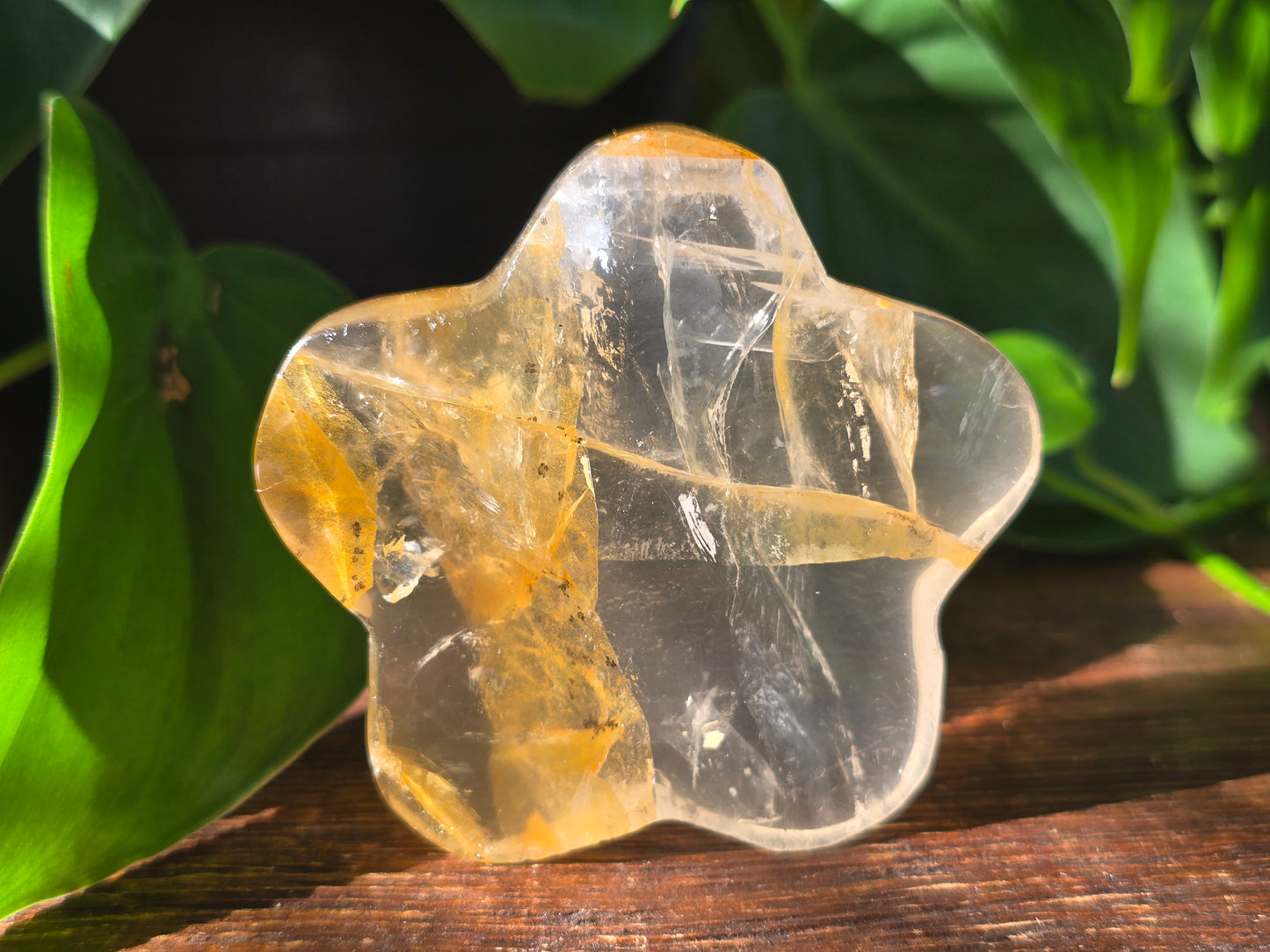 Golden Healer Flower Carving "C"
