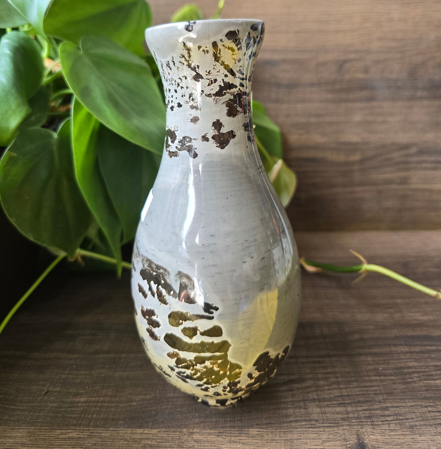 Picture Jasper Flower Vase