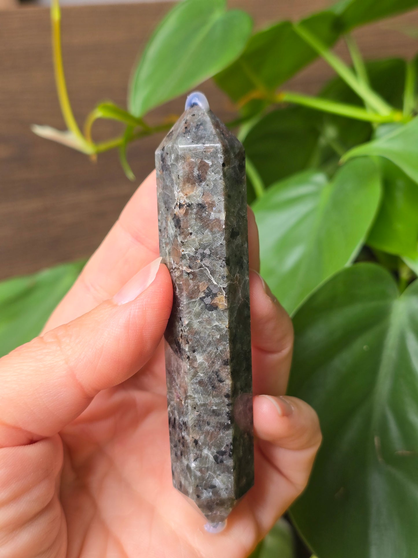 UV Reactive Sodalite (Yooperlite) Double Point