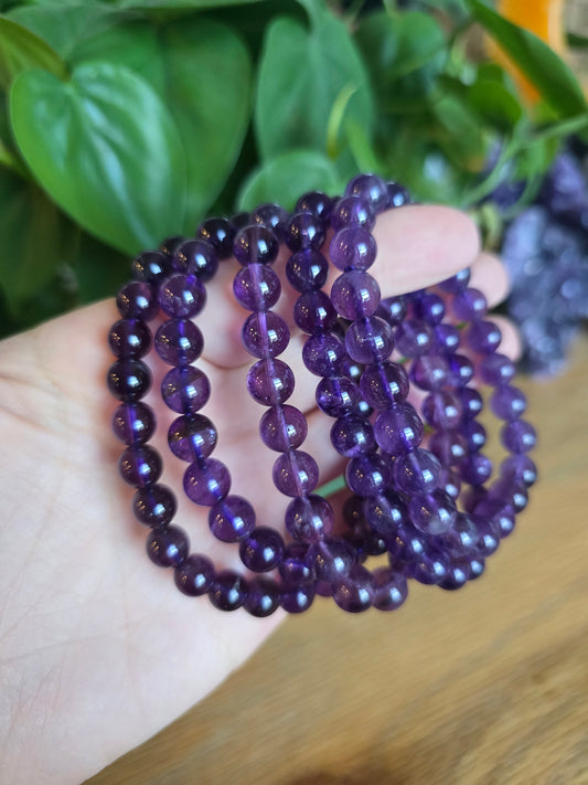 Amethyst Stretch Bracelet