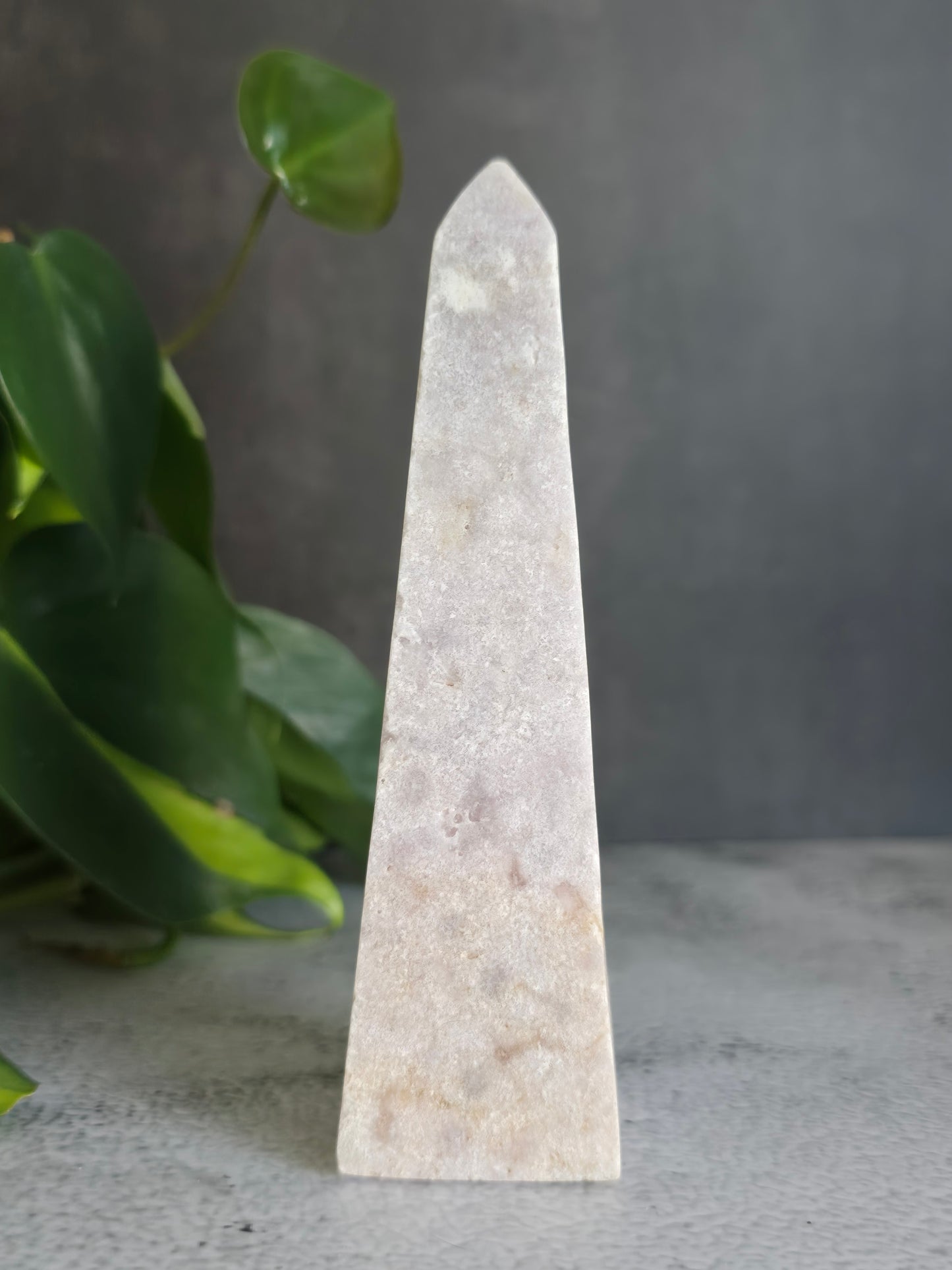 Brazilian Pink Amethyst Obelisk