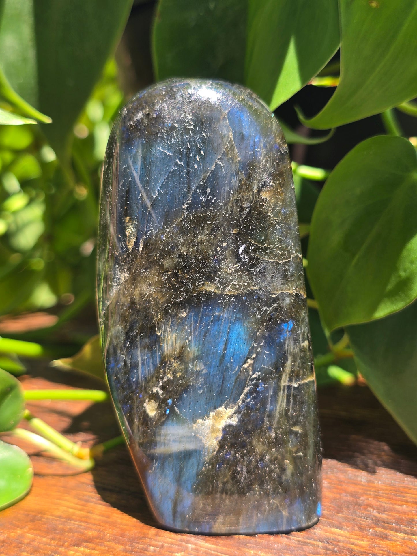 Labradorite Crystal Free Form Carving "A"