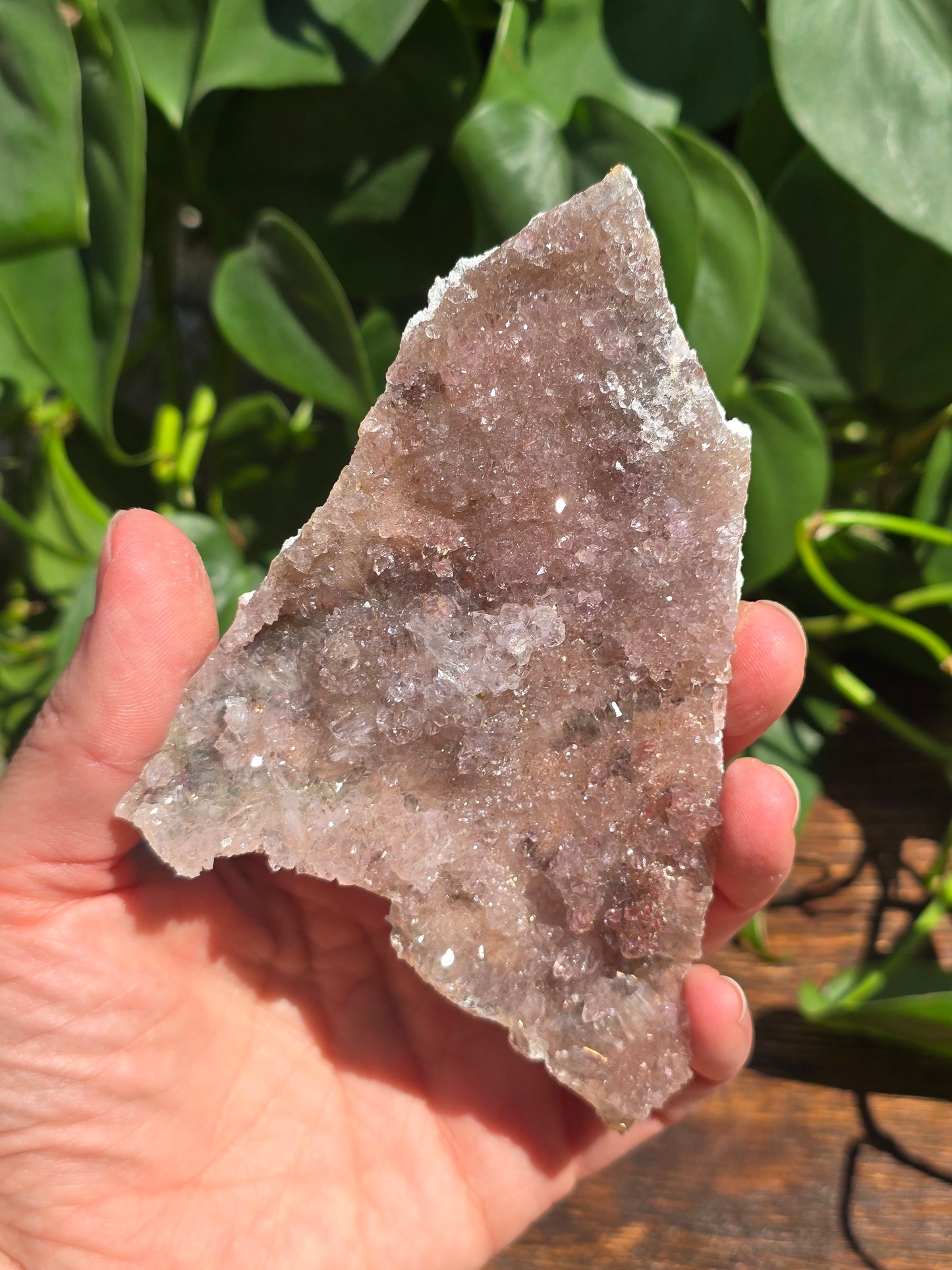 Brazilian Pink Amethyst Plate
