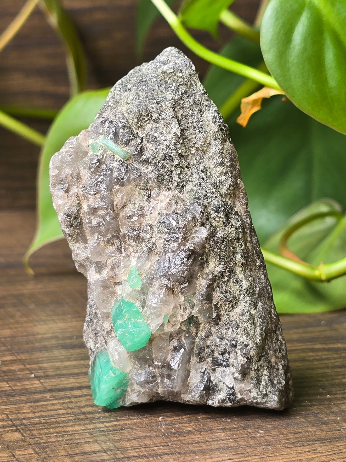 Raw Emerald On Matrix