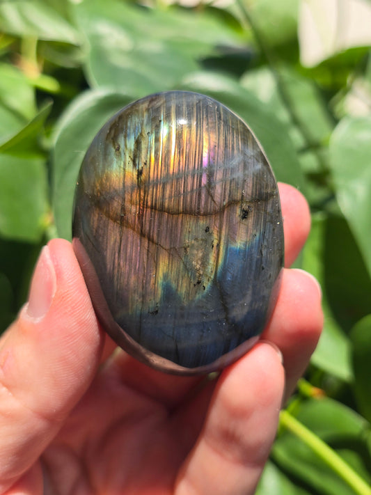 Labradorite Palm Stone "D"