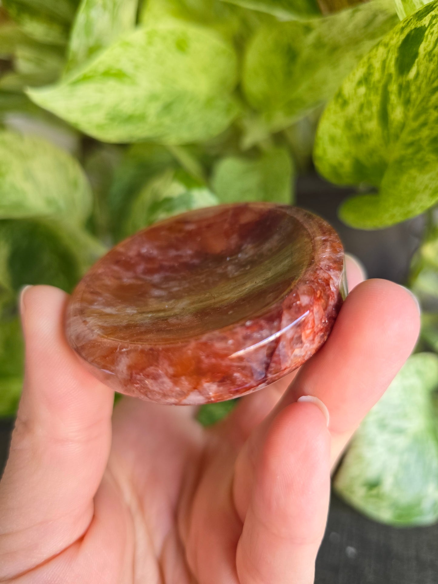 Fire Quartz Small Bowl "N"