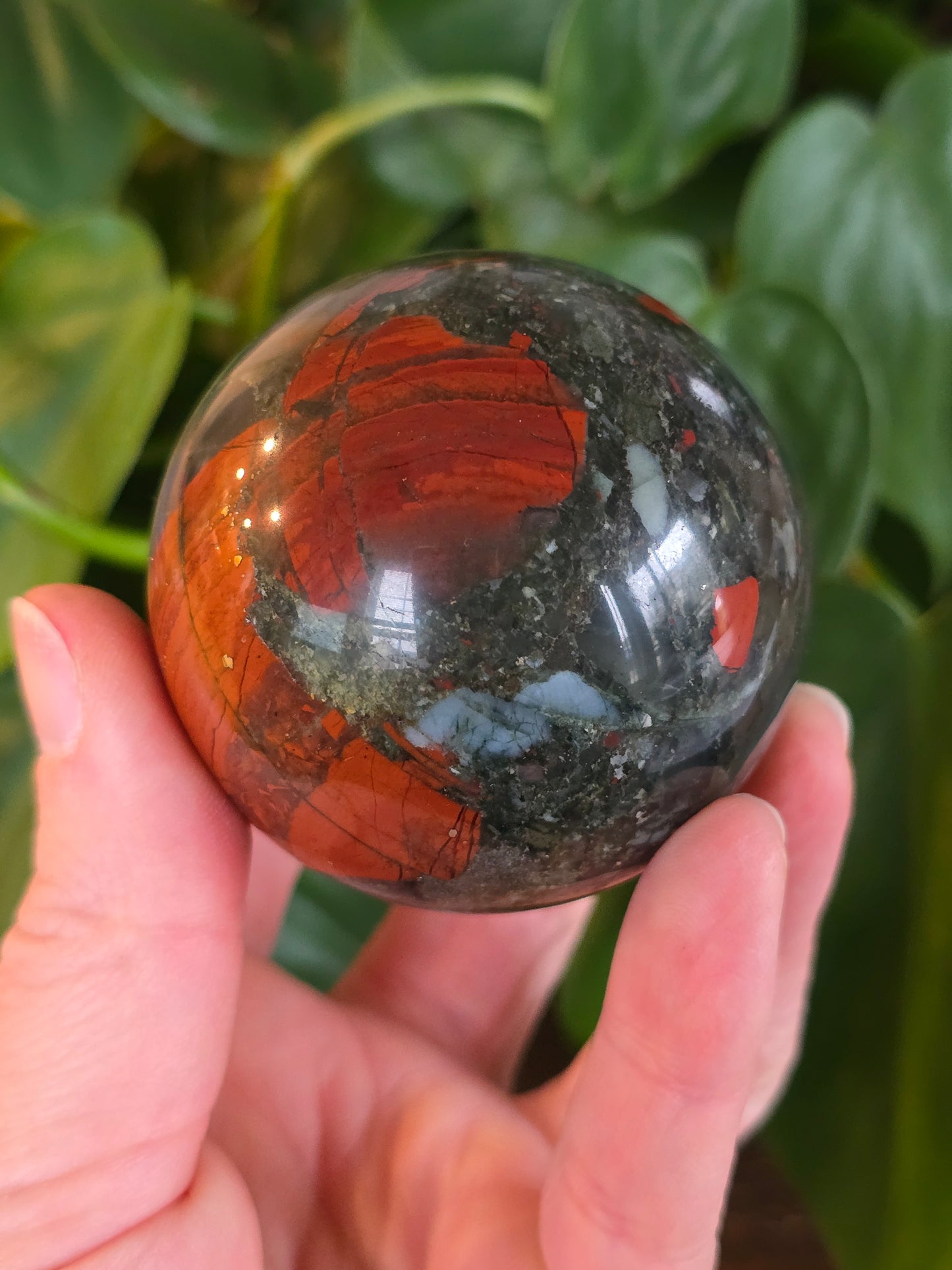 African Bloodstone Sphere "A"