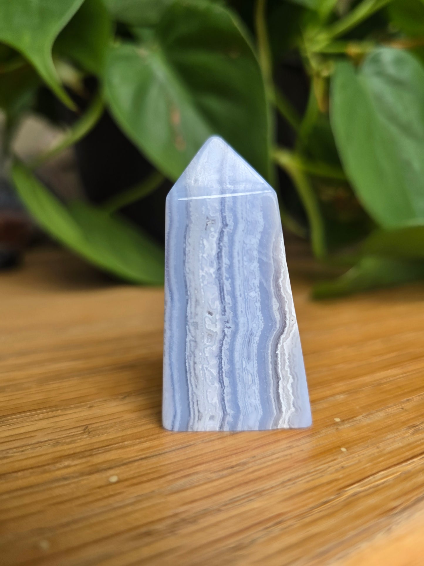 Blue Lace Agate Point