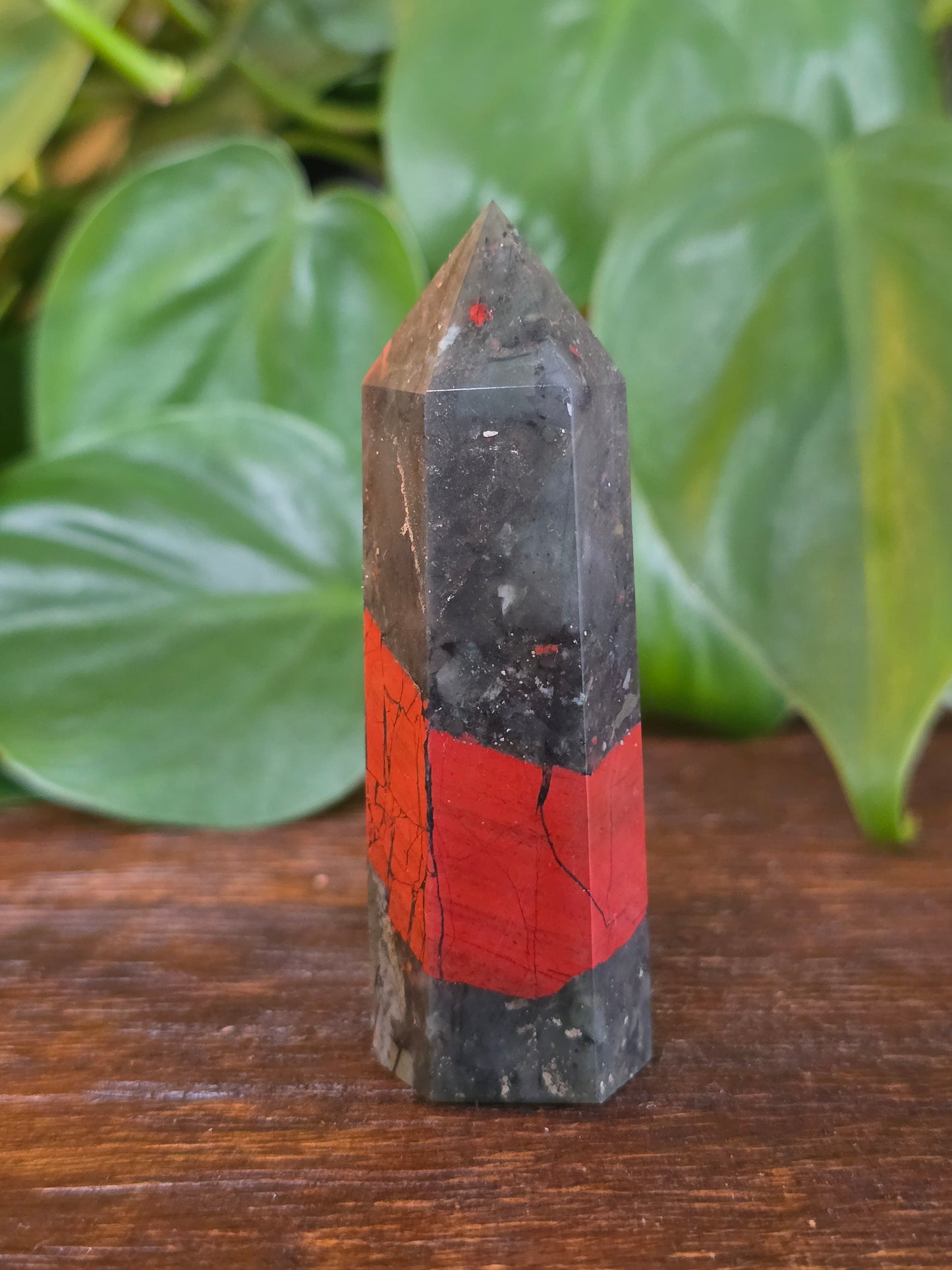 African Bloodstone Point "G"