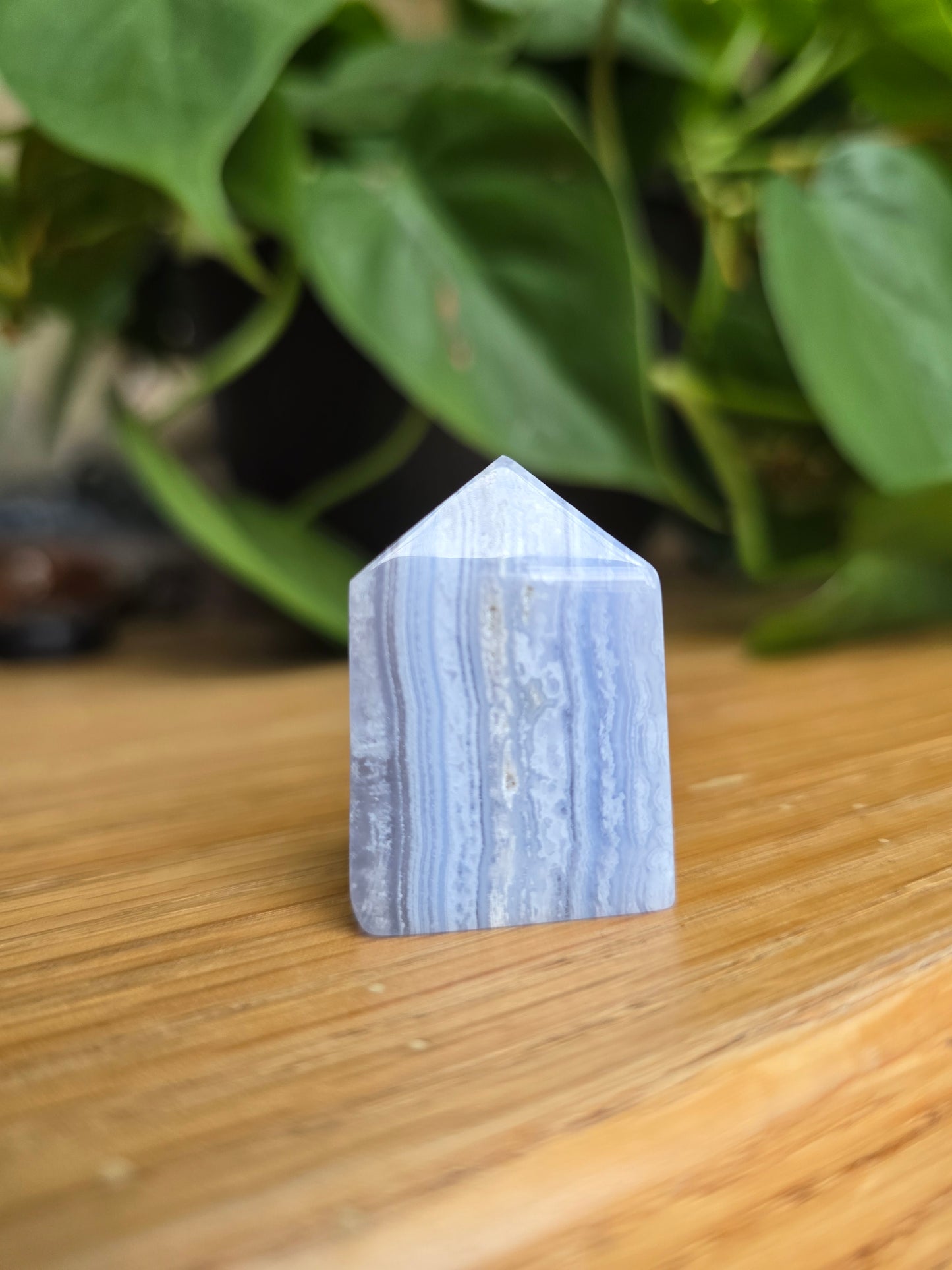 Blue Lace Agate Point