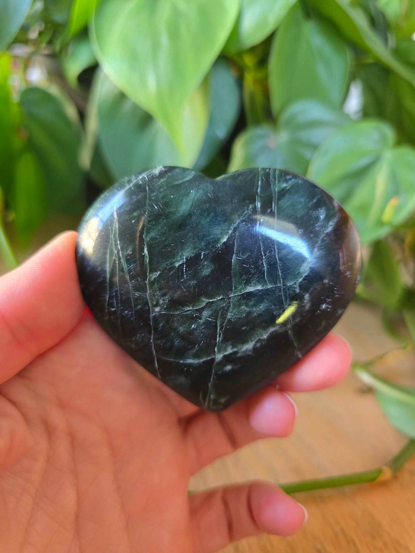 Afghani Jade Heart