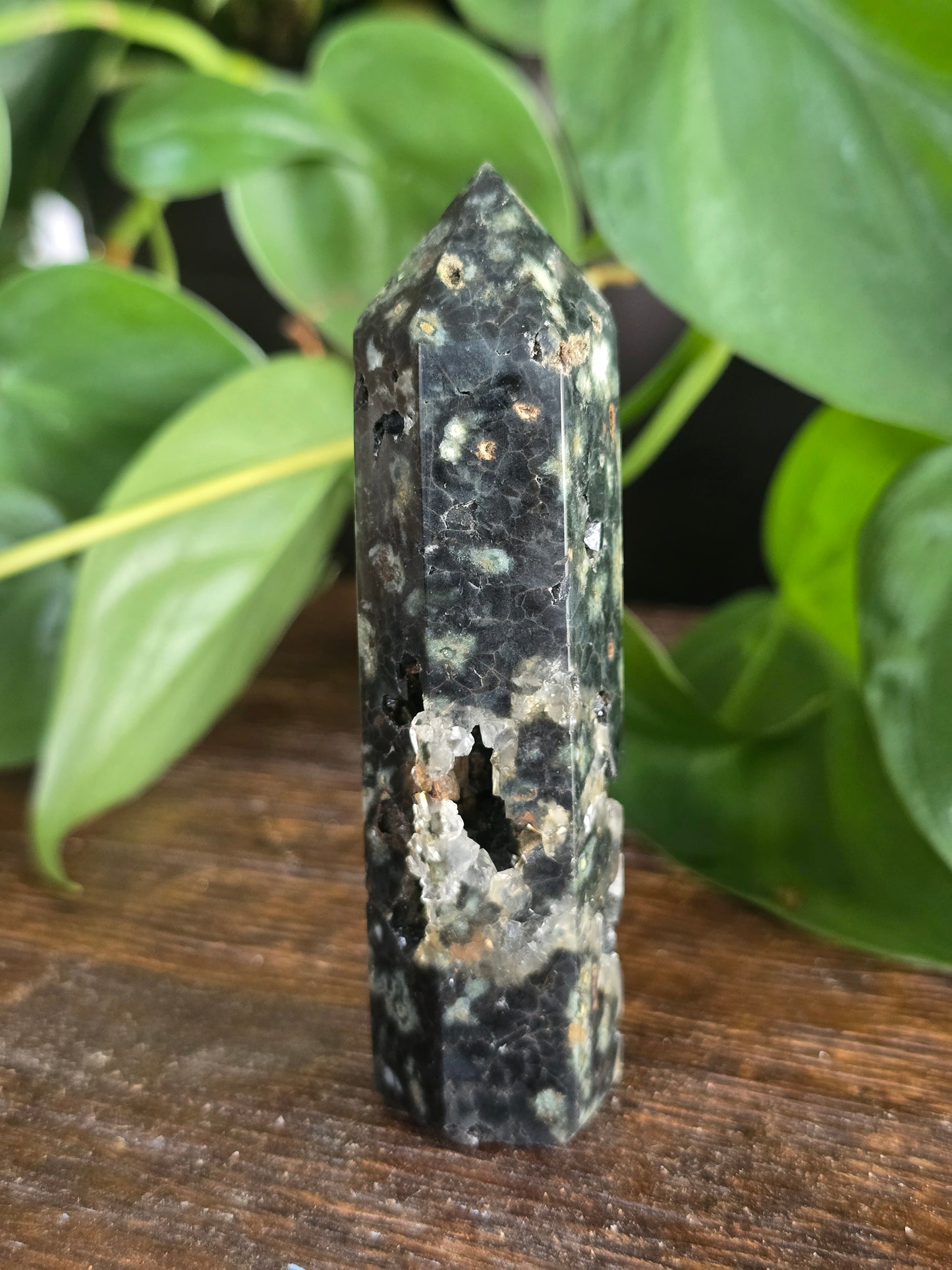 Green Ocean Jasper Tower "G"