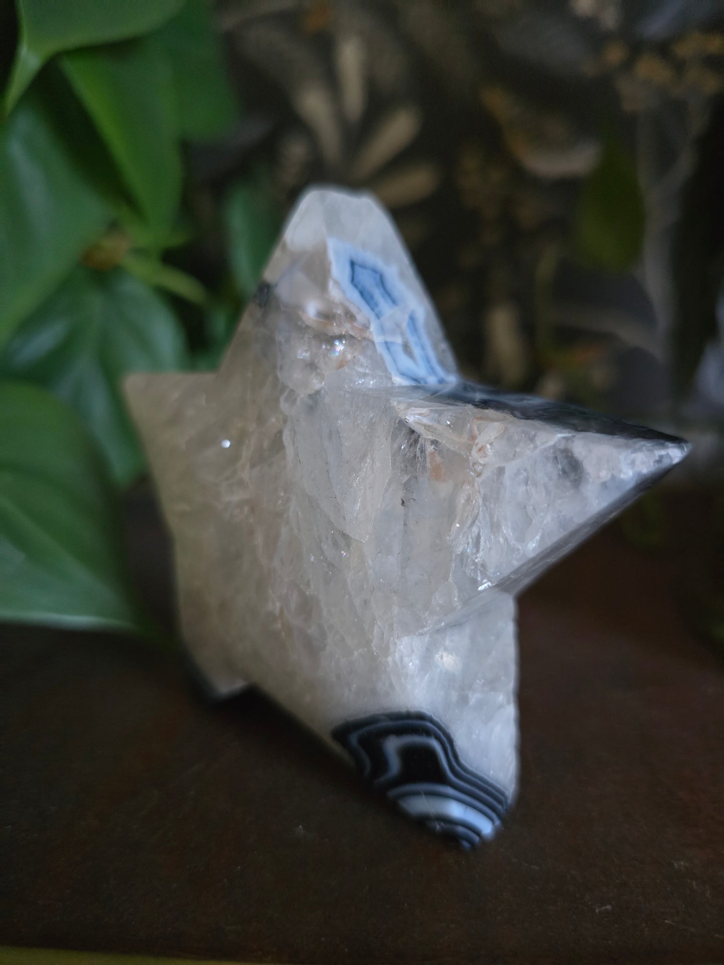 Black Onyx and Agate Star