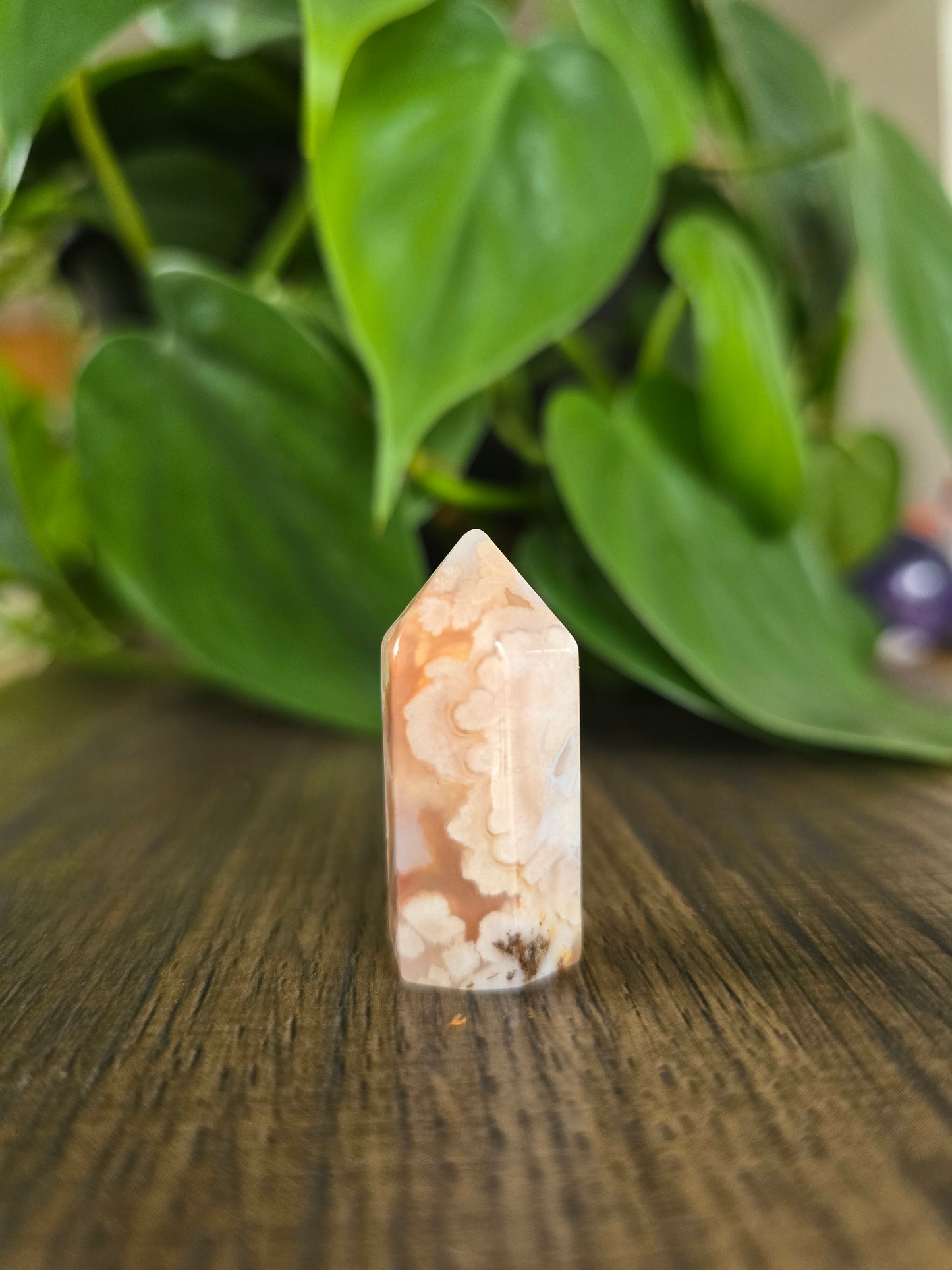 Flower Agate Mini Point