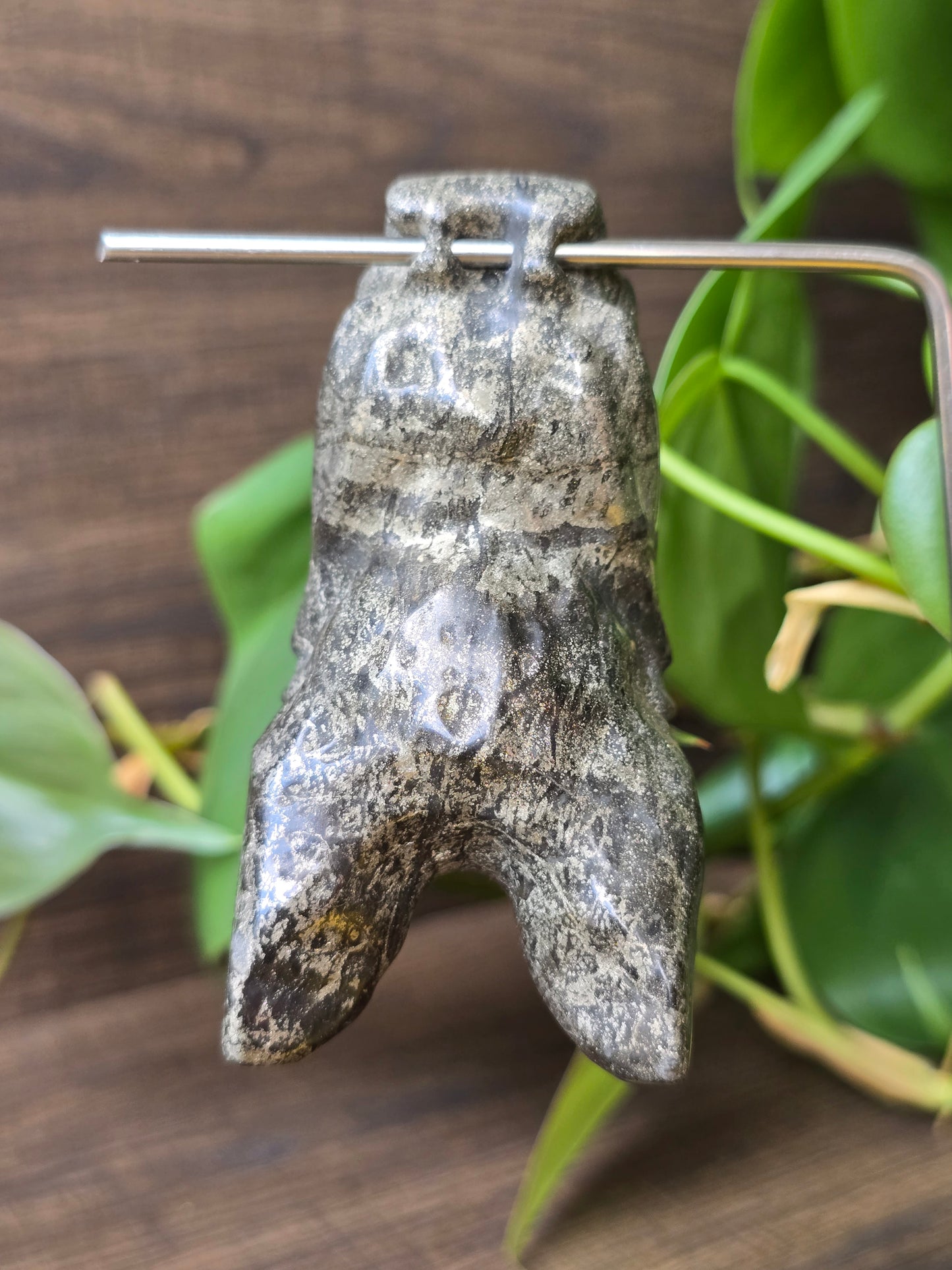 Pyrite Hanging Bat