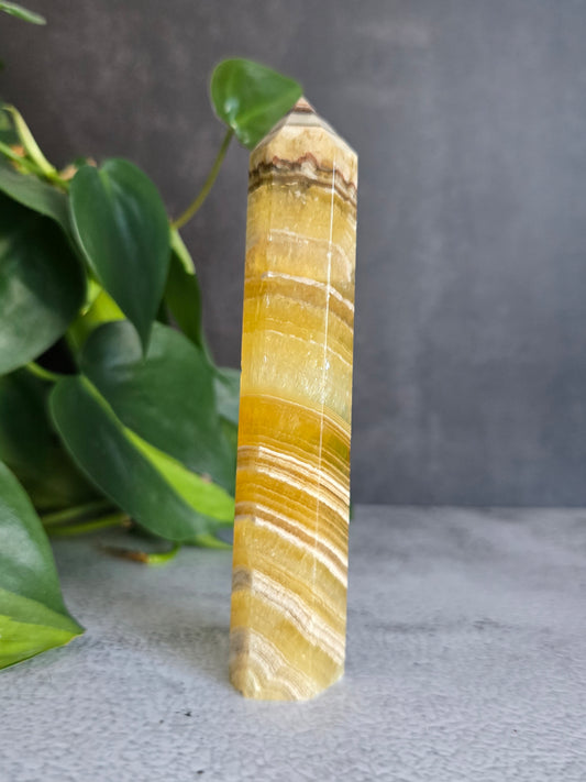 Yellow Fluorite Tower