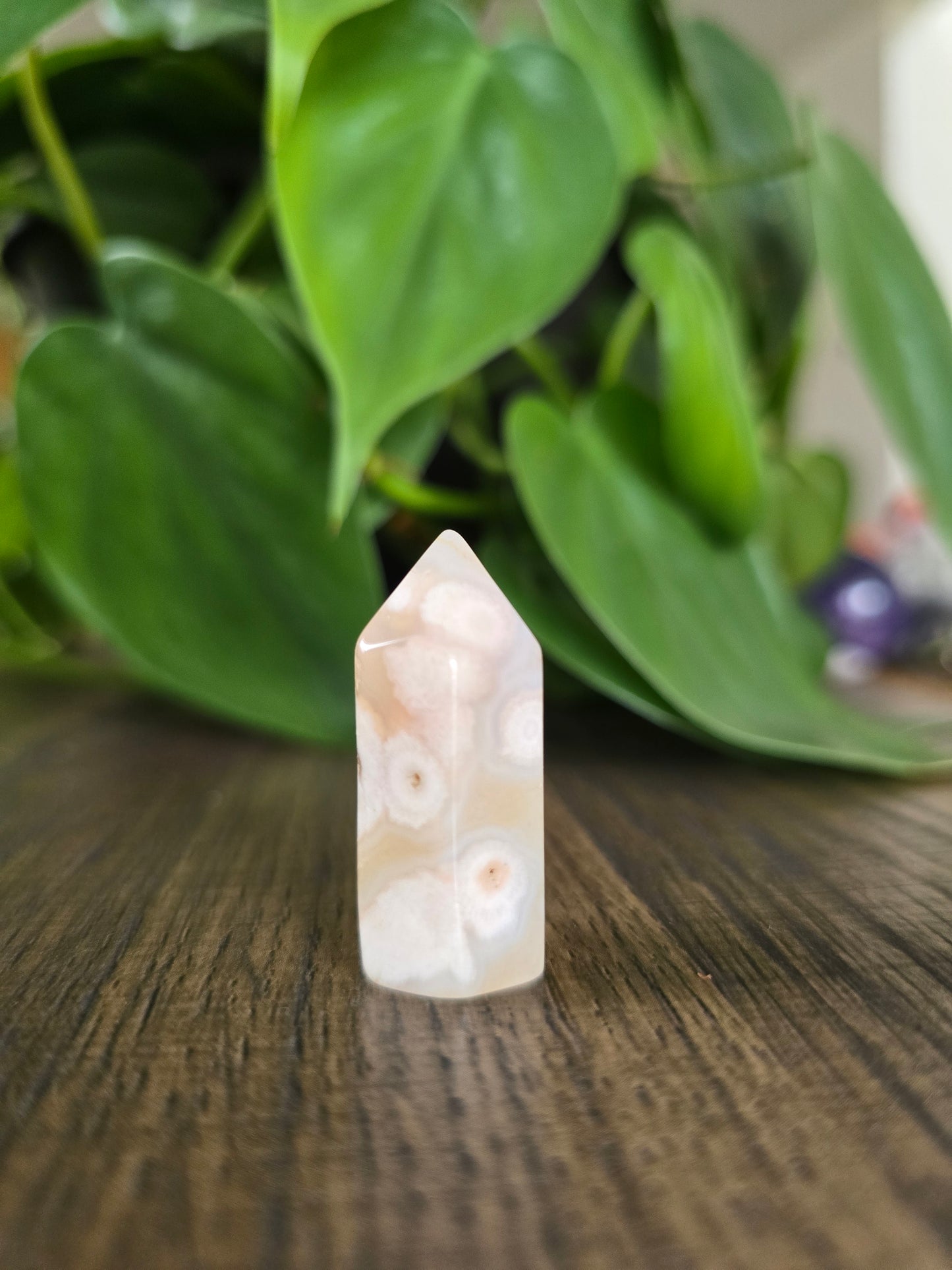 Flower Agate Mini Point