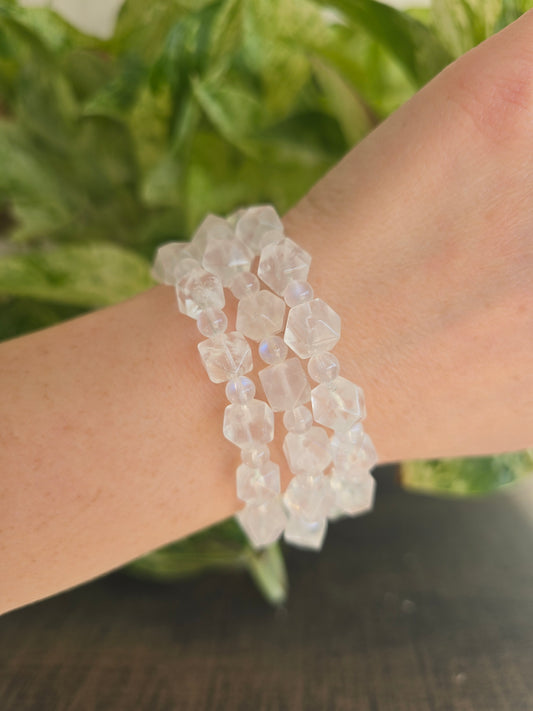 Moonstone Stretch Bracelet