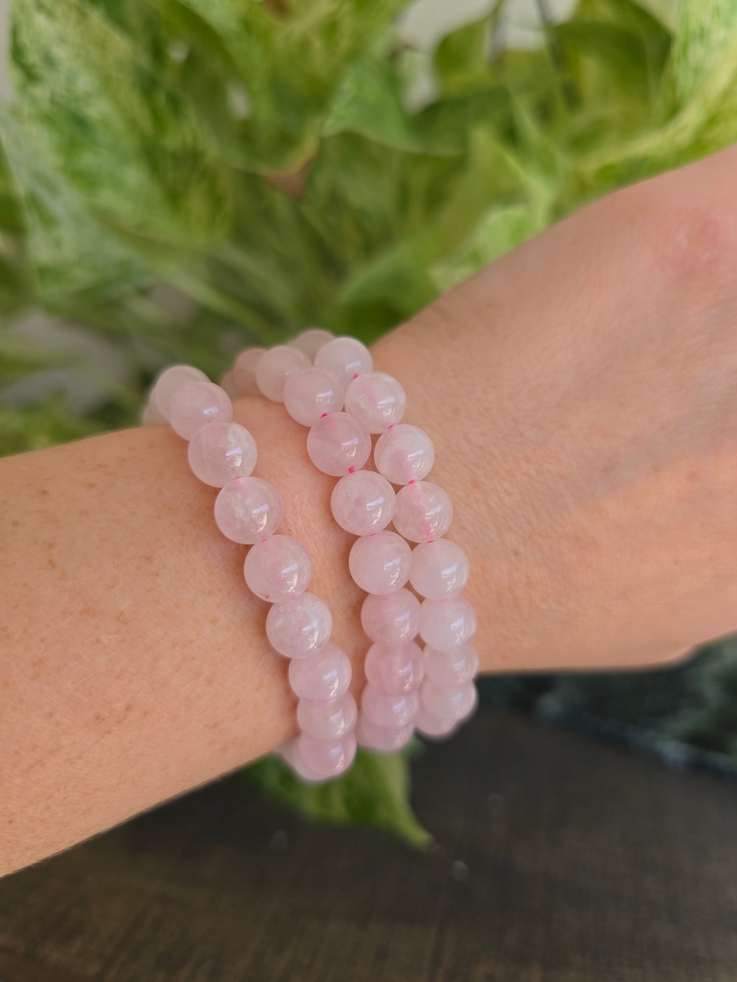 Rose Quartz Stretch Bracelet