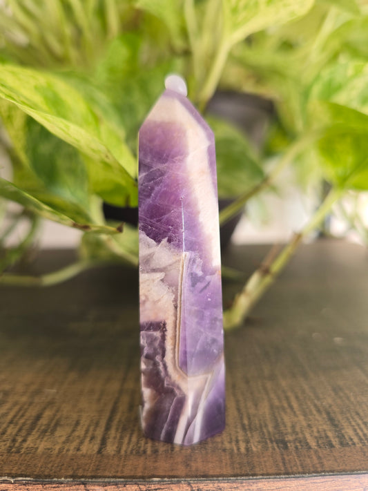 Chevron Amethyst Tower