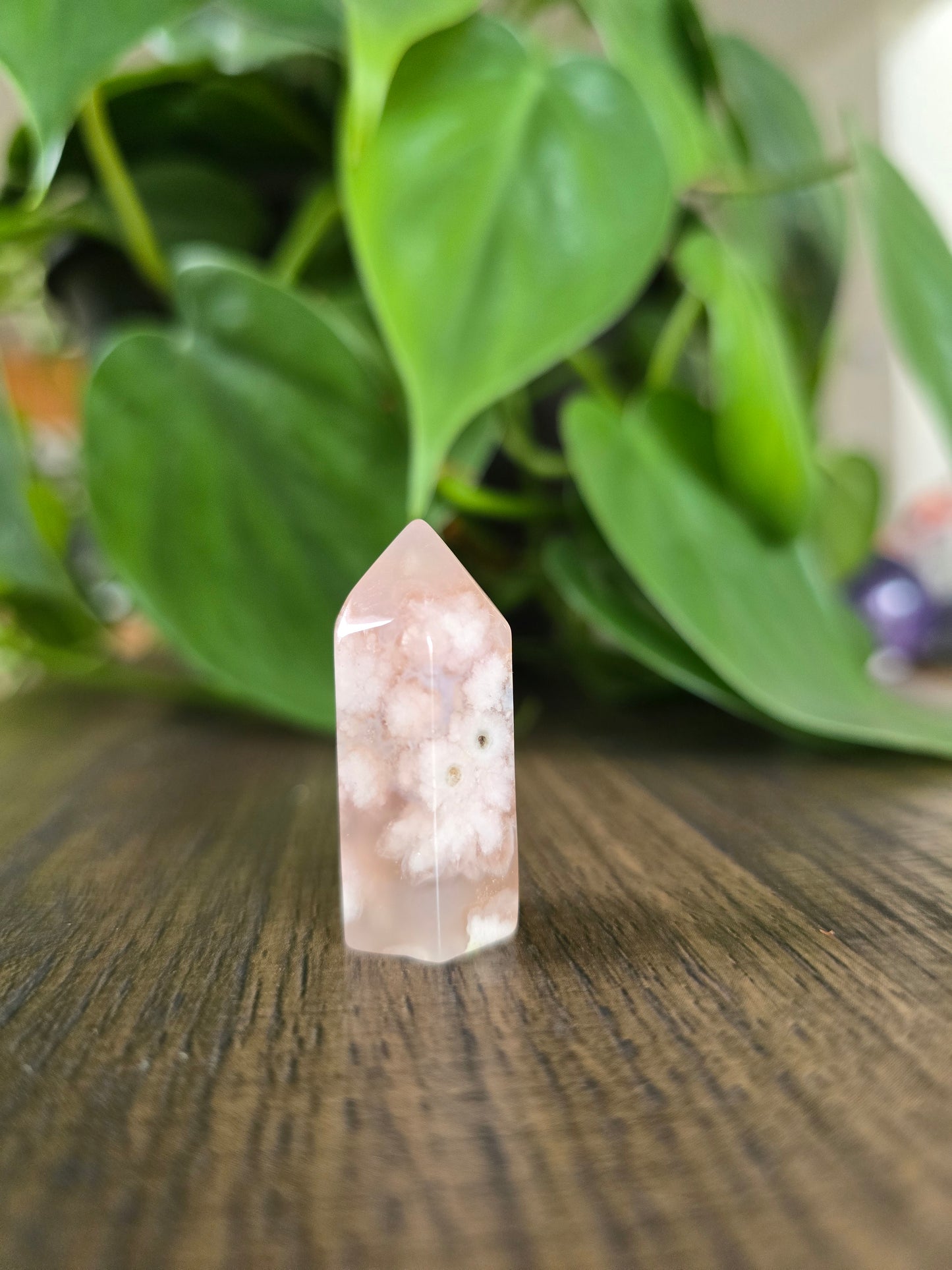 Flower Agate Mini Point