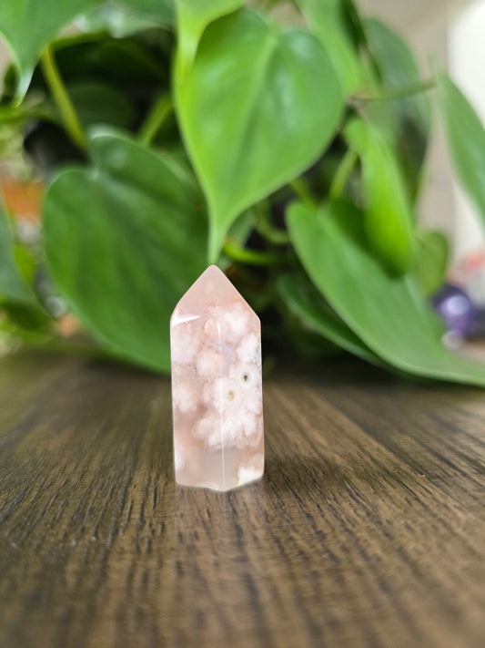 Flower Agate Mini Point