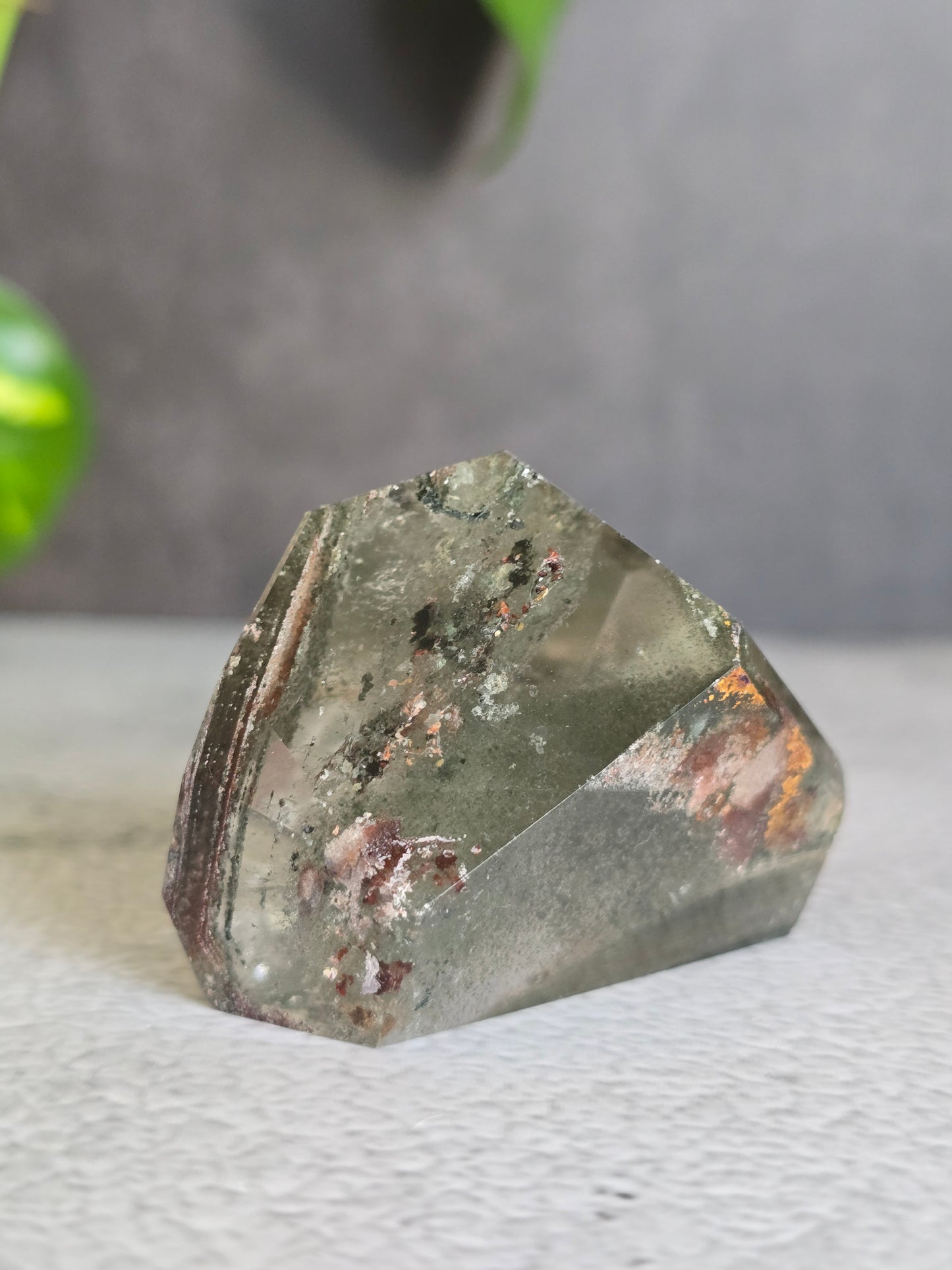 Lodolite "Garden Quartz" Free Form