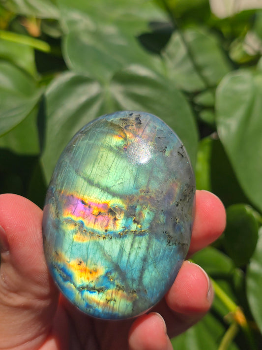 Labradorite Palm Stone "B"