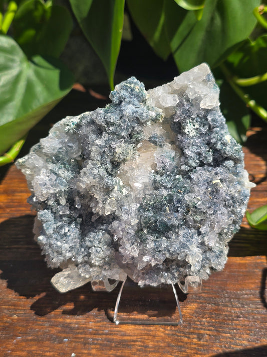 Brazilian Impression Amethyst Plate